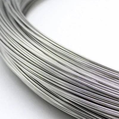 Vente chaude de bonne qualité 7X19 câbles métalliques galvanisés/non galvanisés/câble en acier avec noyau en Fiber